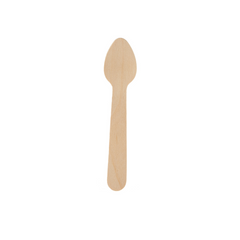 Disposable wooden ice cream spoon 2000 Pieces