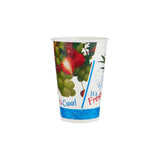 1000 Pieces 12 Oz Printed Single Wall Paper Juice Cups